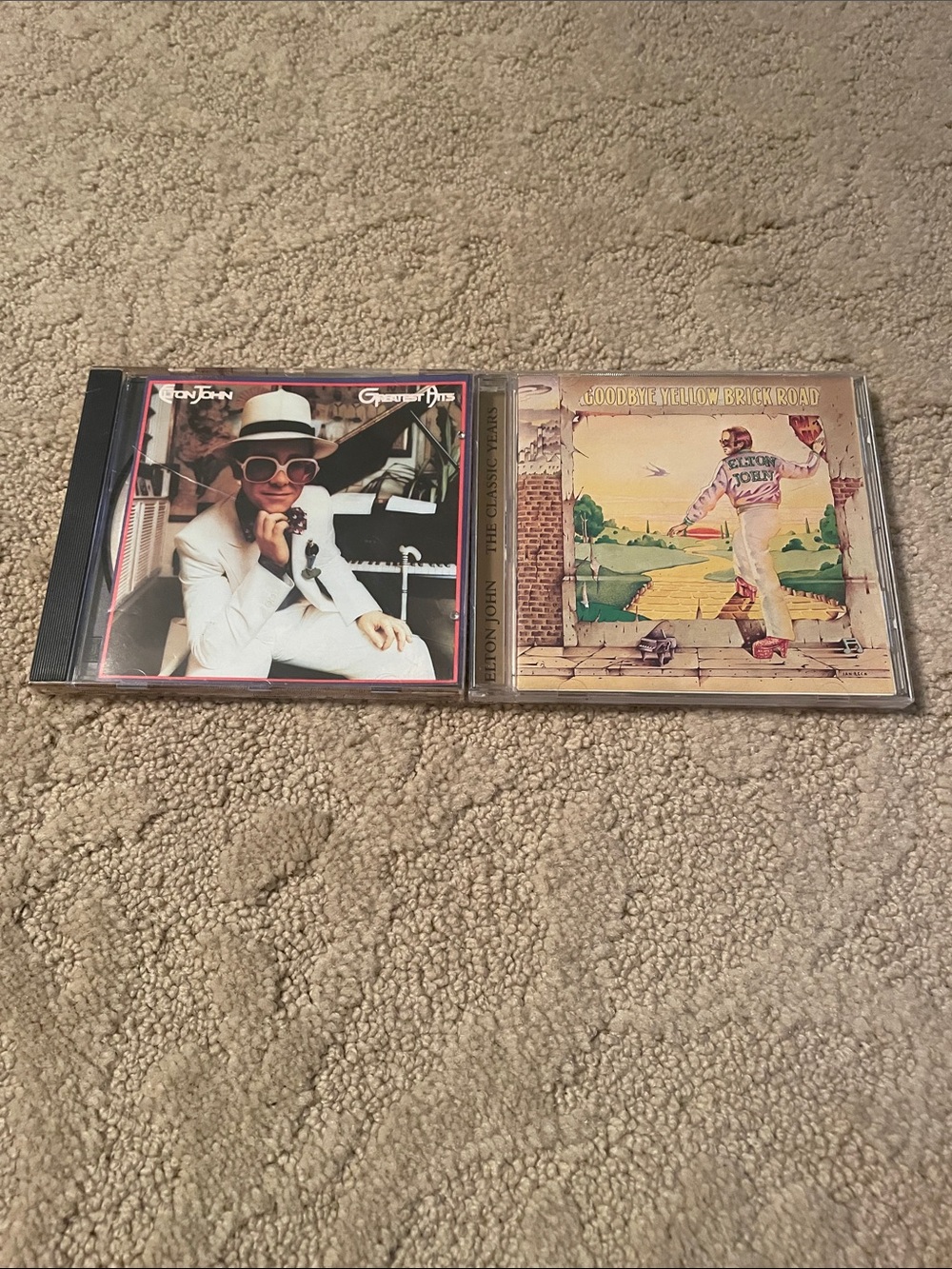 💛Elton John CD Lot - Greatest Hits & Goodbye Yellow Brick Road💛